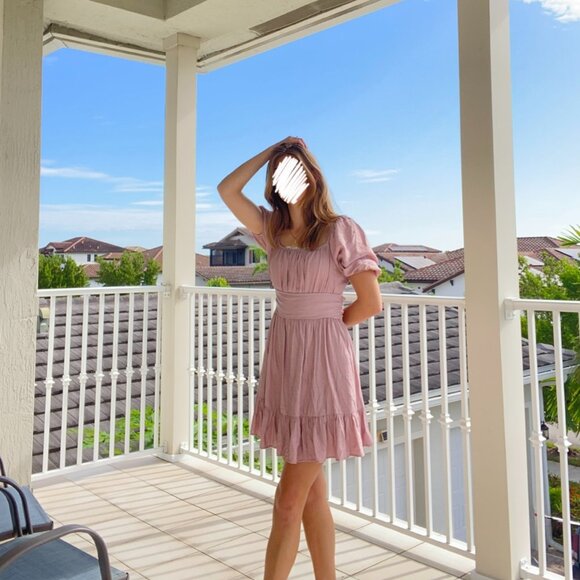 Altar'd State Dresses & Skirts - Altar'd State Blush Summer Dress